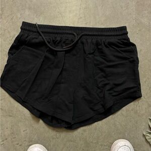 Black shorts